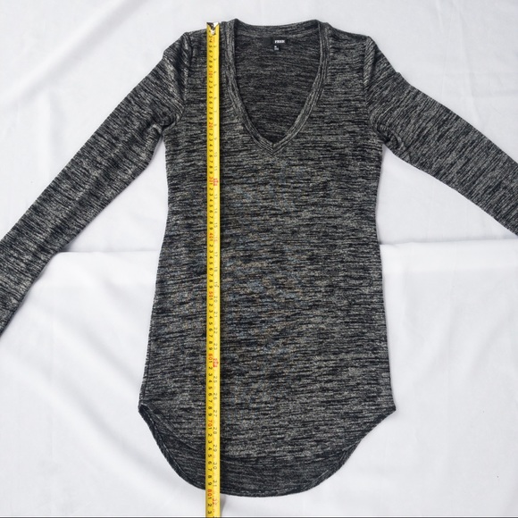 WILFRED FREE Tunic/Sweater Black and White Women's Size Medium Open Back - Picture 9 of 9